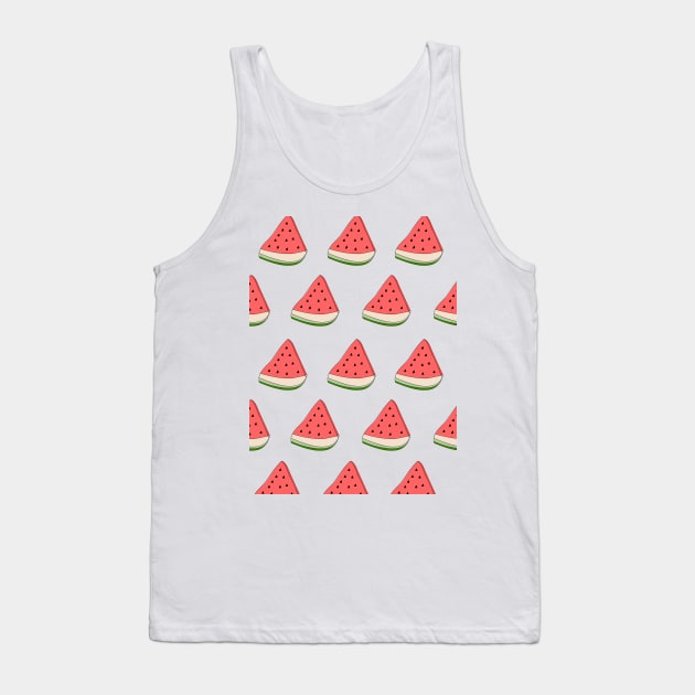 Bright saturated summer with the taste of watermelon Tank Top by Vapison